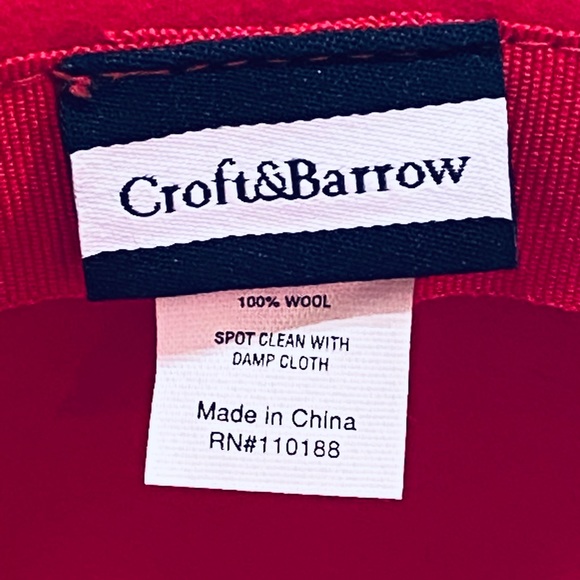 🌟4xHP🌟NWOT Red Double Tie Knot Cloche - Picture 7 of 9